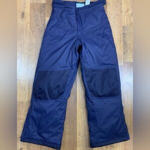 LL Bean Youth Boys Size 8 Snow Ski Pants Navy Blue